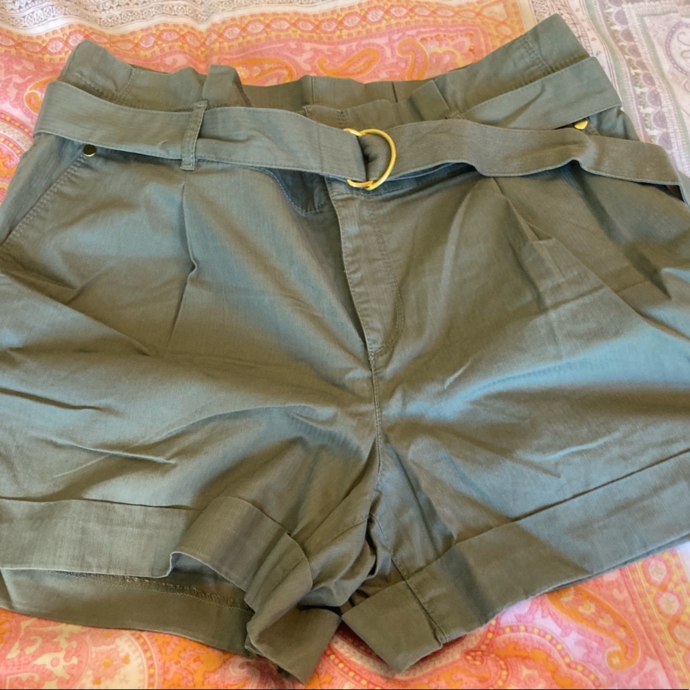 Loft NWT belted shorts